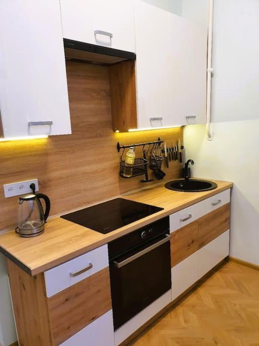 Modern Flat By Lukiskiu Square VNO Buitenkant foto